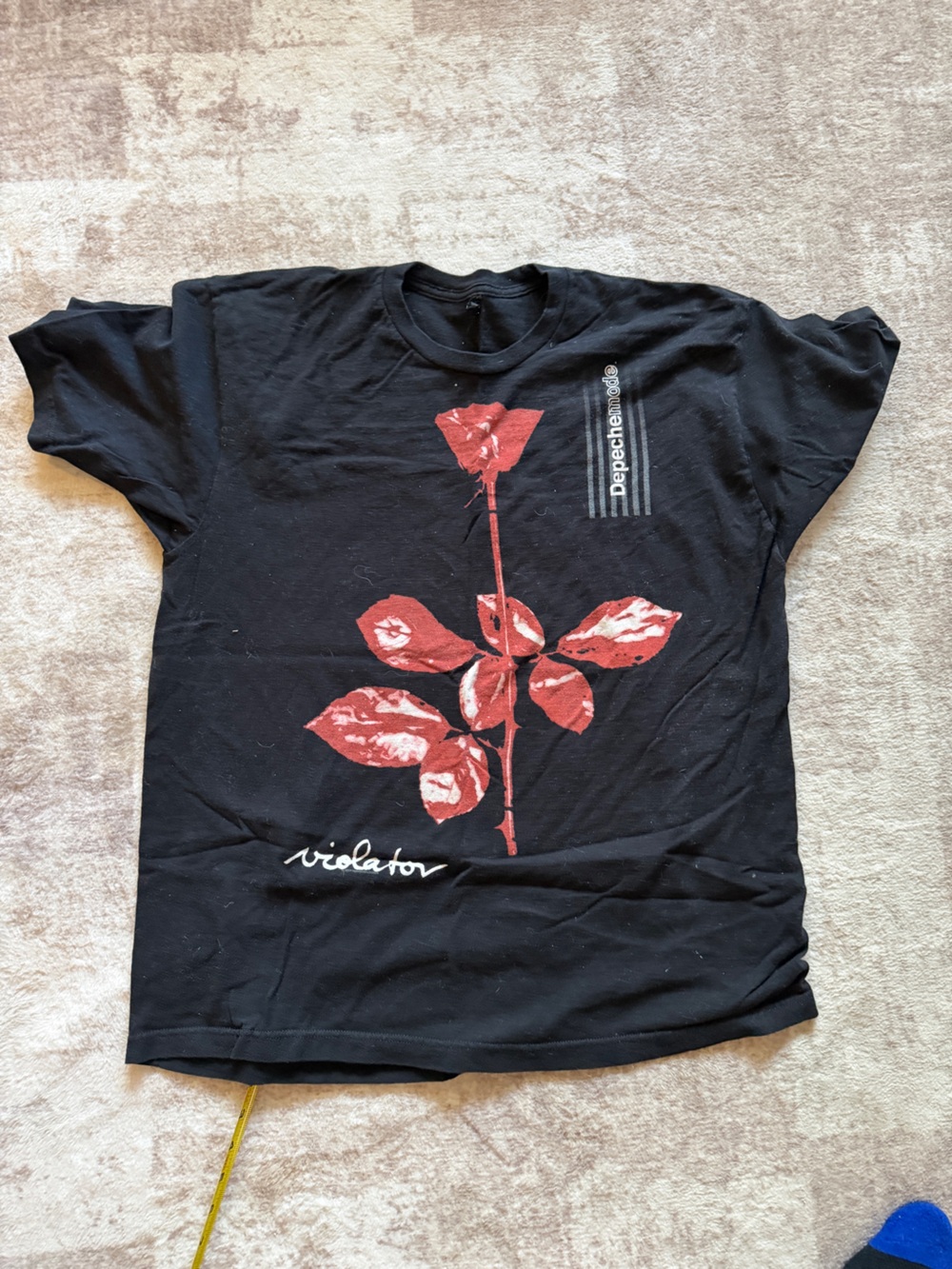 Depeche Mode Violator Rose Band Graphic Tee